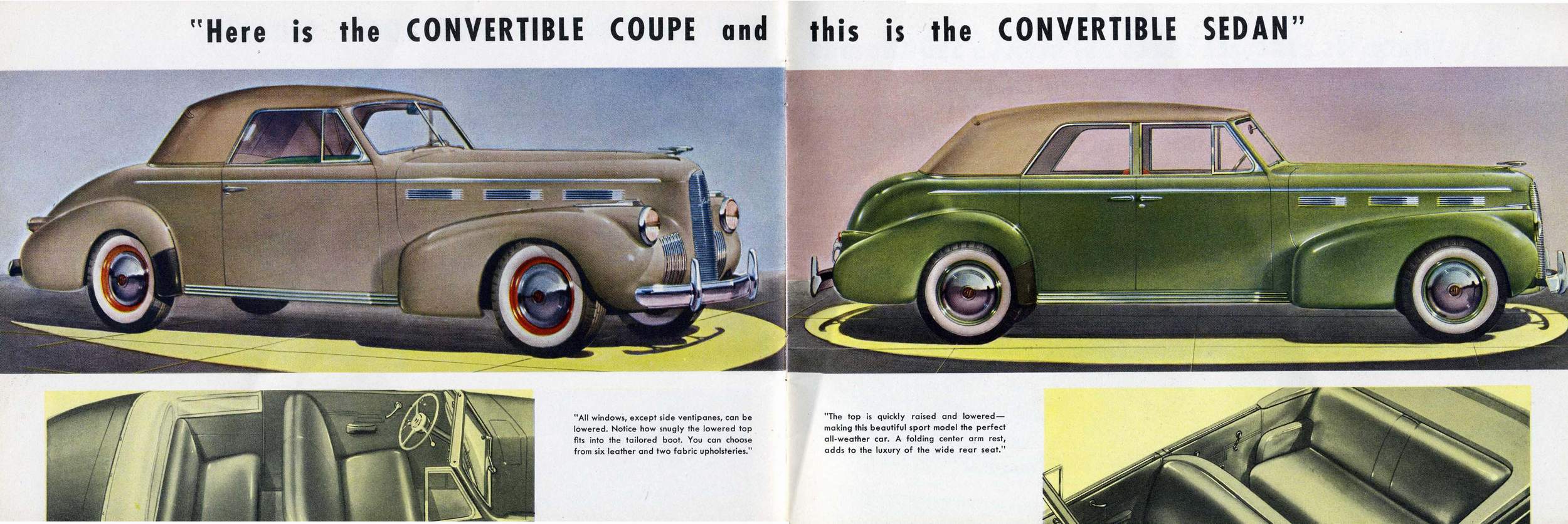 1940 Cadillac LaSalle Brochure Page 12